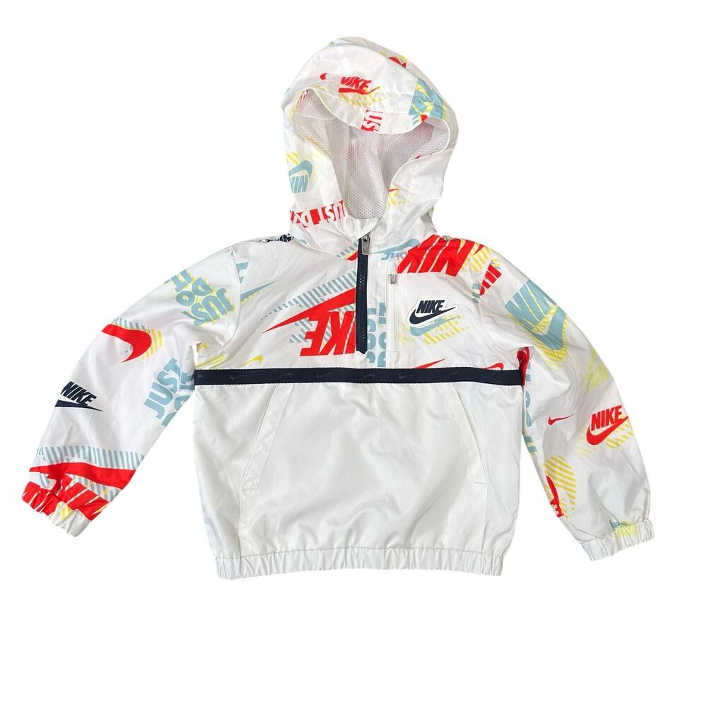 Nike Kids Windbreaker Pullover Graphic Print Size‎ 2T